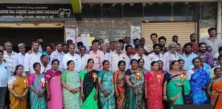 Sidlaghatta women milk producers cooperative society election winning directors Congress backed