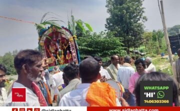 ಮಹರ್ಷಿ ವಾಲ್ಮೀಕಿ ಜಯಂತಿ: ಗ್ರಾಮದ ಹೆಬ್ಬಾಗಿಲಲ್ಲಿ ಮೊದಲ ಬಾರಿಗೆ ಕಲ್ಲಿನ ಪ್ರತಿಮೆ ಪ್ರತಿಷ್ಠಾಪನೆ